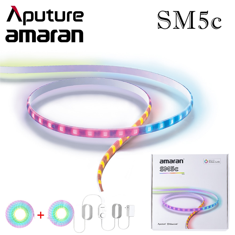 Aputure-Amaran SM5c RGB Ʈ 5  Ȯ ȼ LED Ʈ , Ȩ  , , Ƽ,  Ʃ